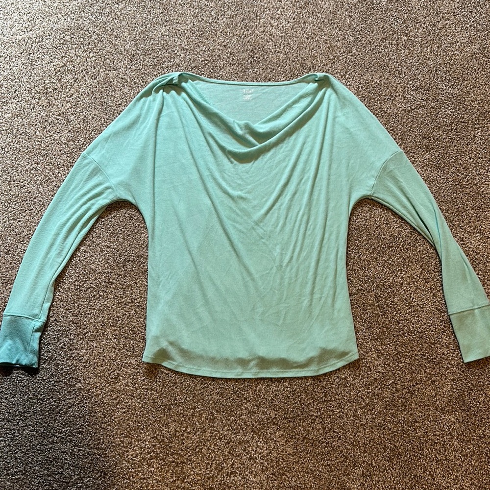 a.n.a blouse w/ scoop neck